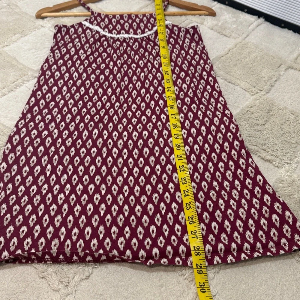 Old Navy doe girls Printed Sleeveless Square-Neck Dress